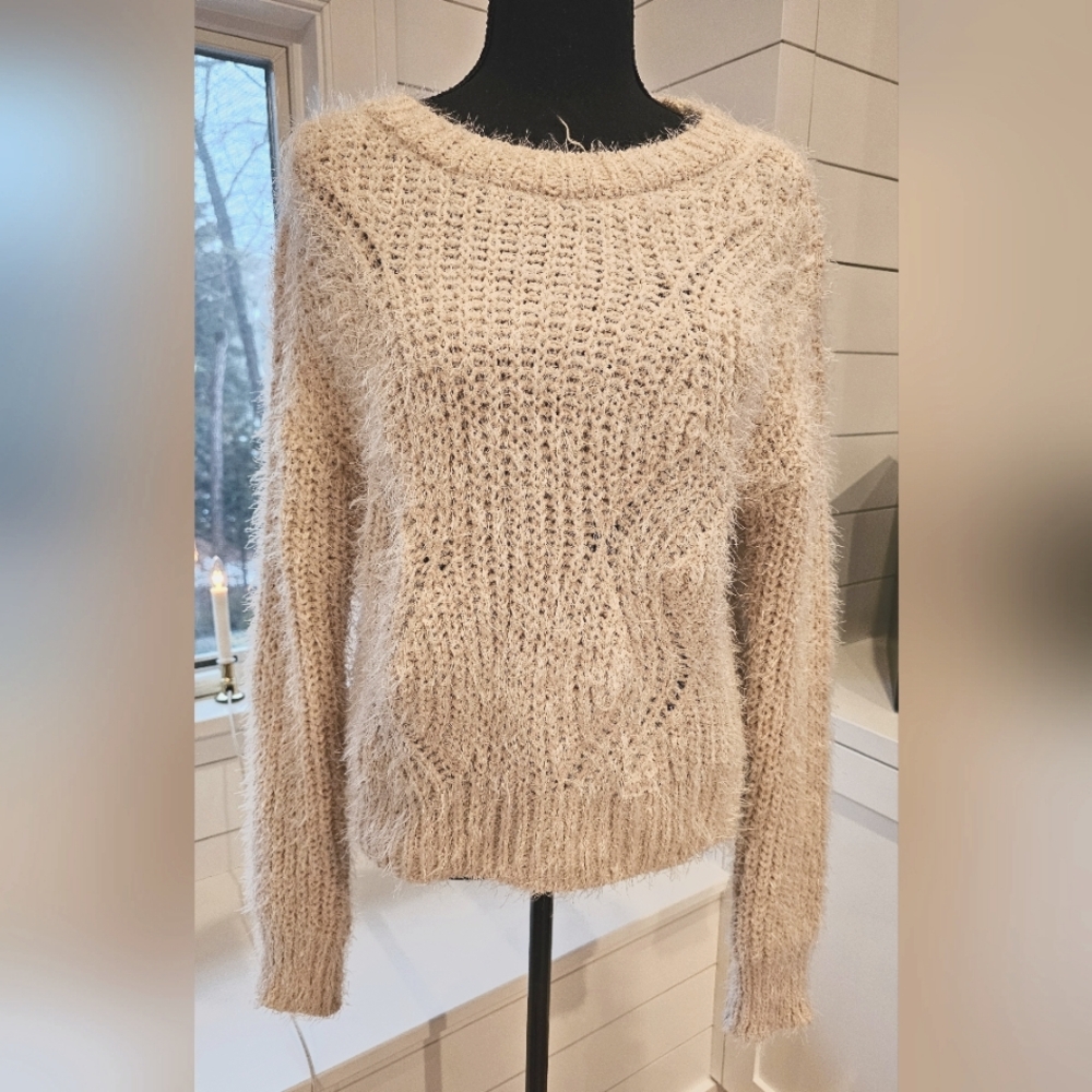 Cozy Cream Knit Sweater